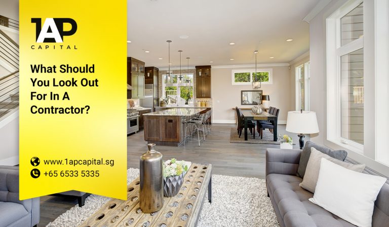 Home Renovation Loan In Singapore-What Should You Look Out For In A Contractor