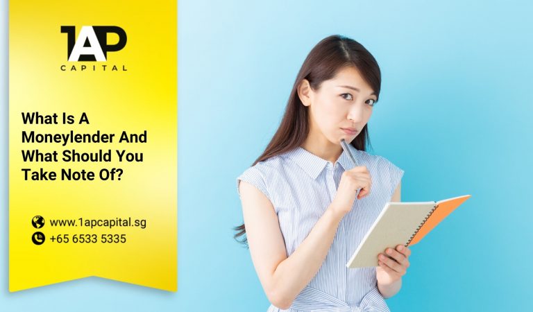 What Is A Moneylender And What Should You Take Note Of?