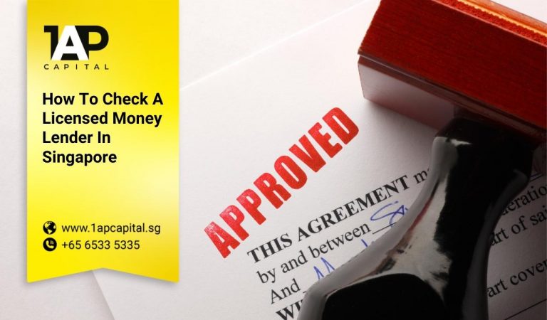How To Check A Licensed Money Lender In Singapore