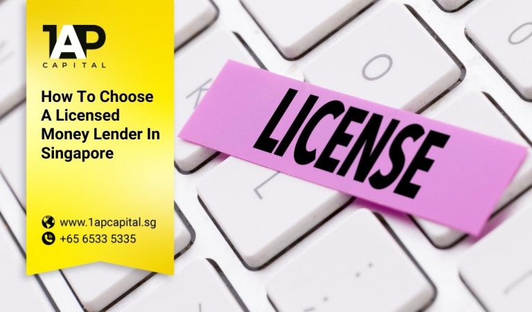 How To Choose A Licensed Money Lender In Singapore